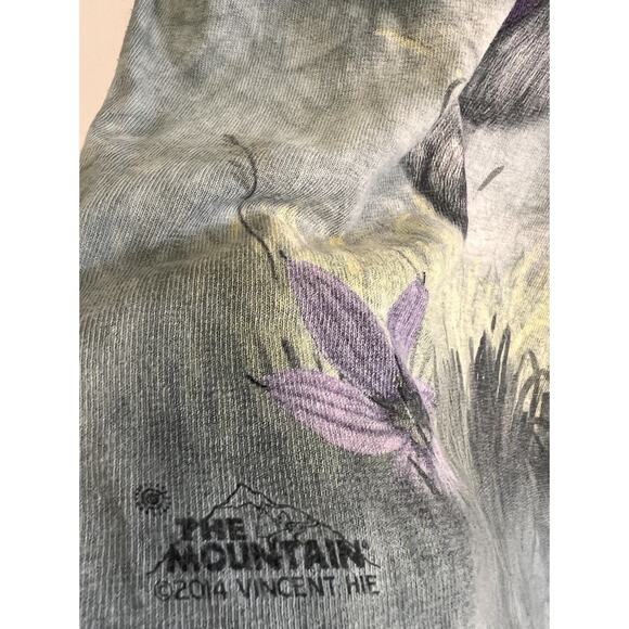 Alice In Wonderland White Rabbit Mens Medium Tie Dye The Mountain Hippie Skater - Picture 4 of 9